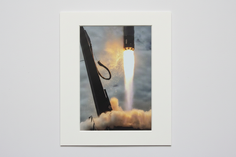 Blast off white border